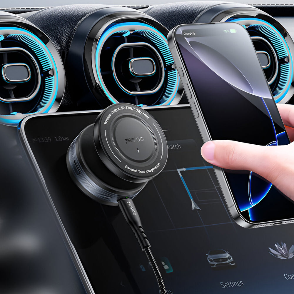 Magnet Wireless Vacuum Phone Holder