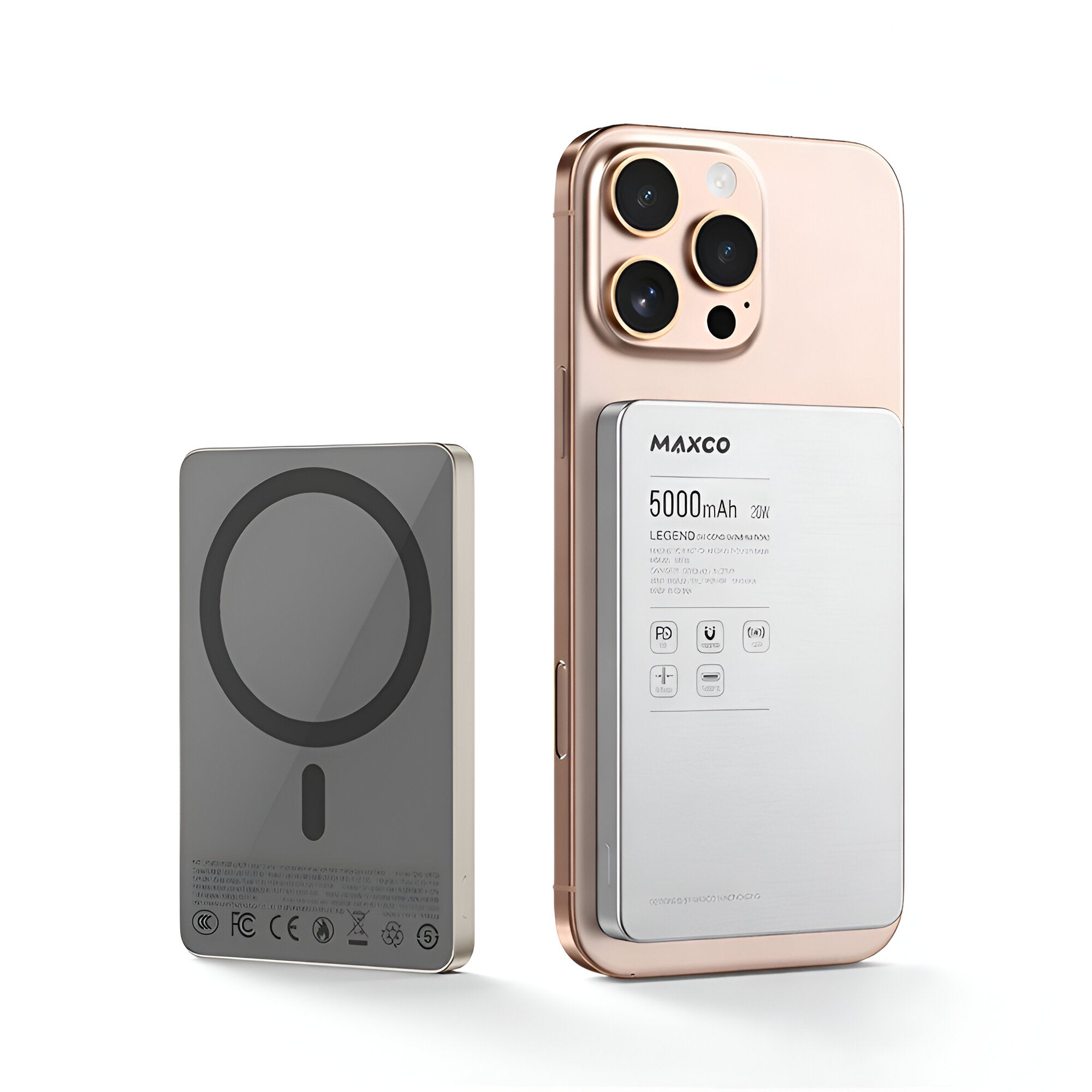 Slim Fast Charging Magnetic Power Bank